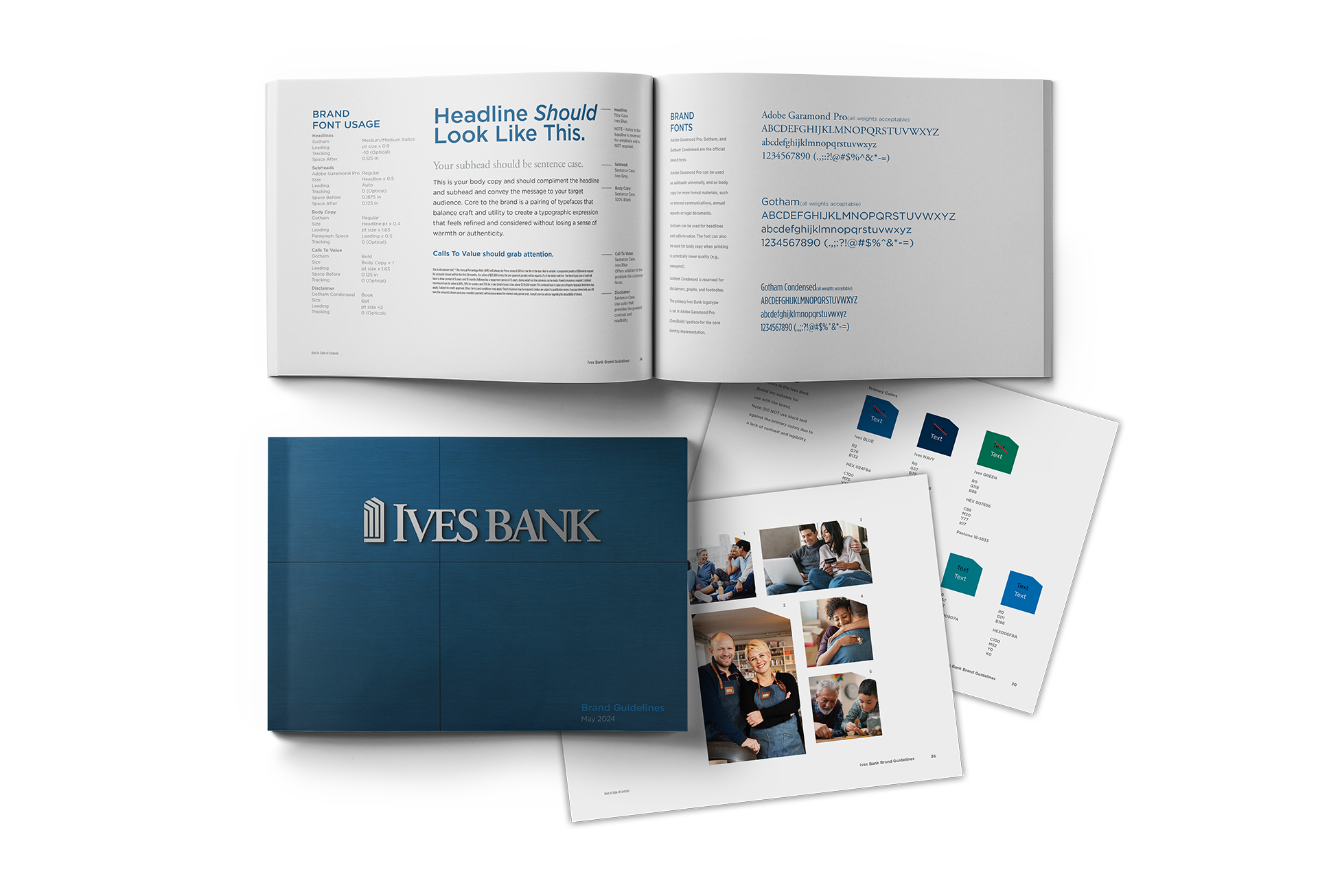 Ives Brand Book Mockup